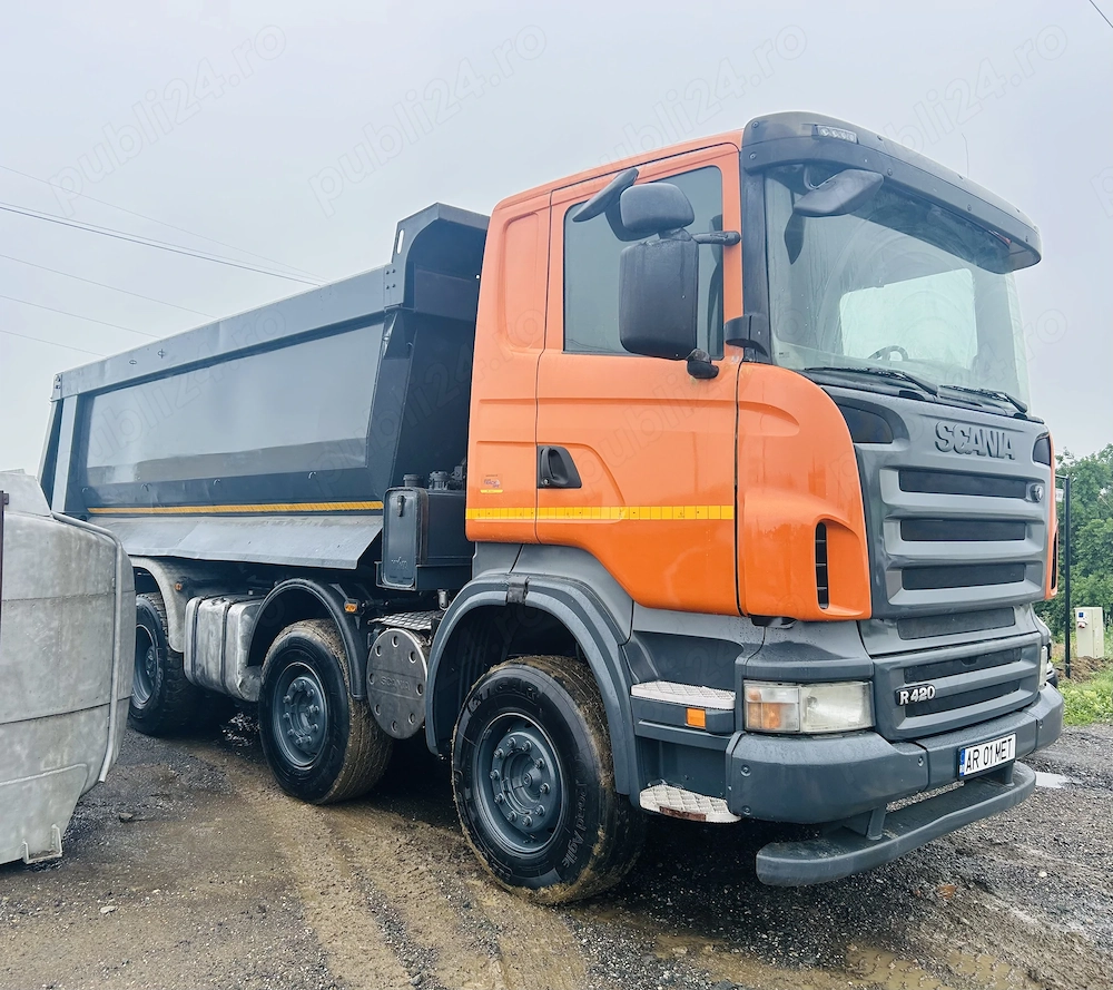 Scania 8x 4, An de fabricație 2008
