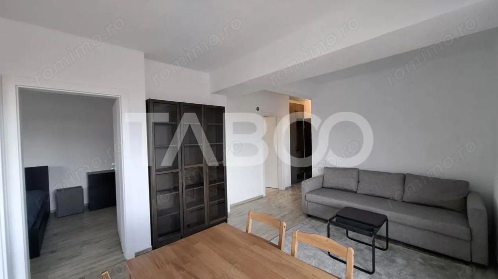 Apartament de inchiriat 3 camere 2 balcoane bloc cu lift Sibiu