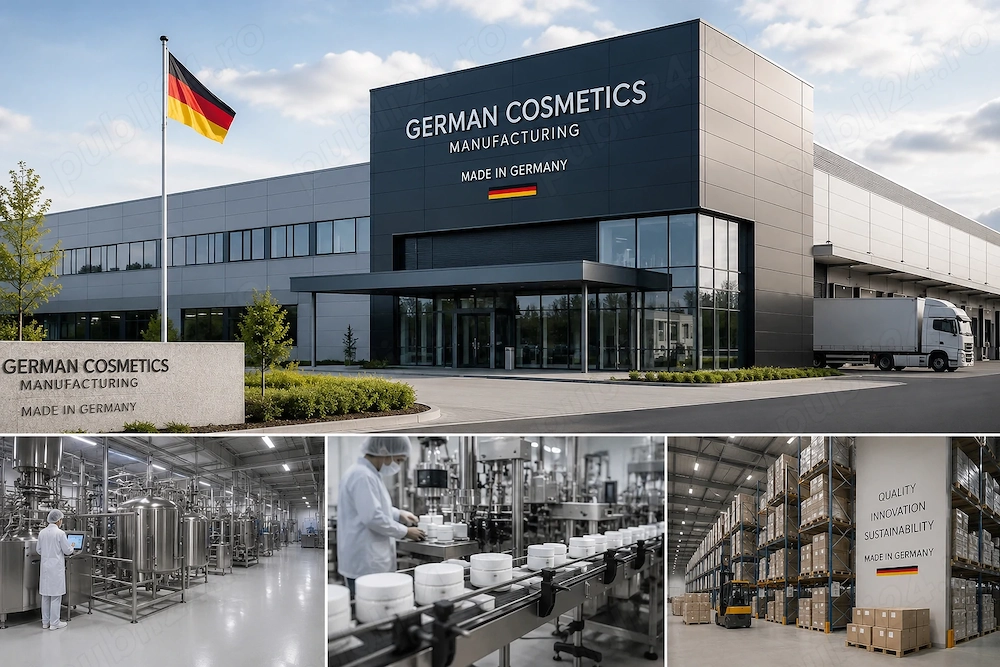 Angajam personal la fabrica de cosmetice in Germania