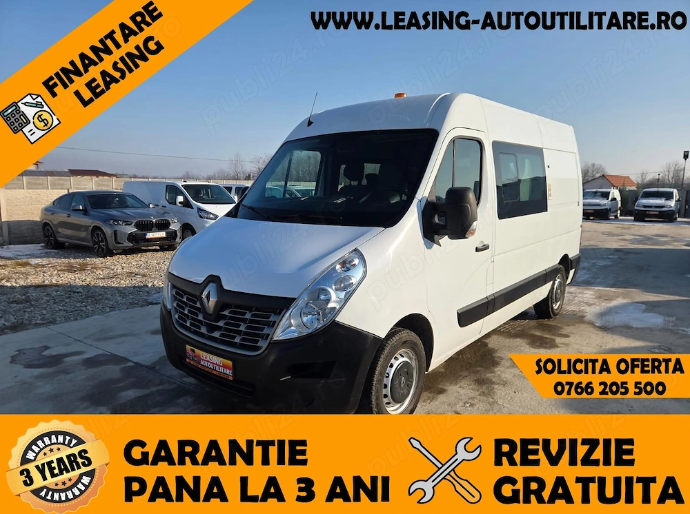 Renault Master Doka 7 locuri+Duba