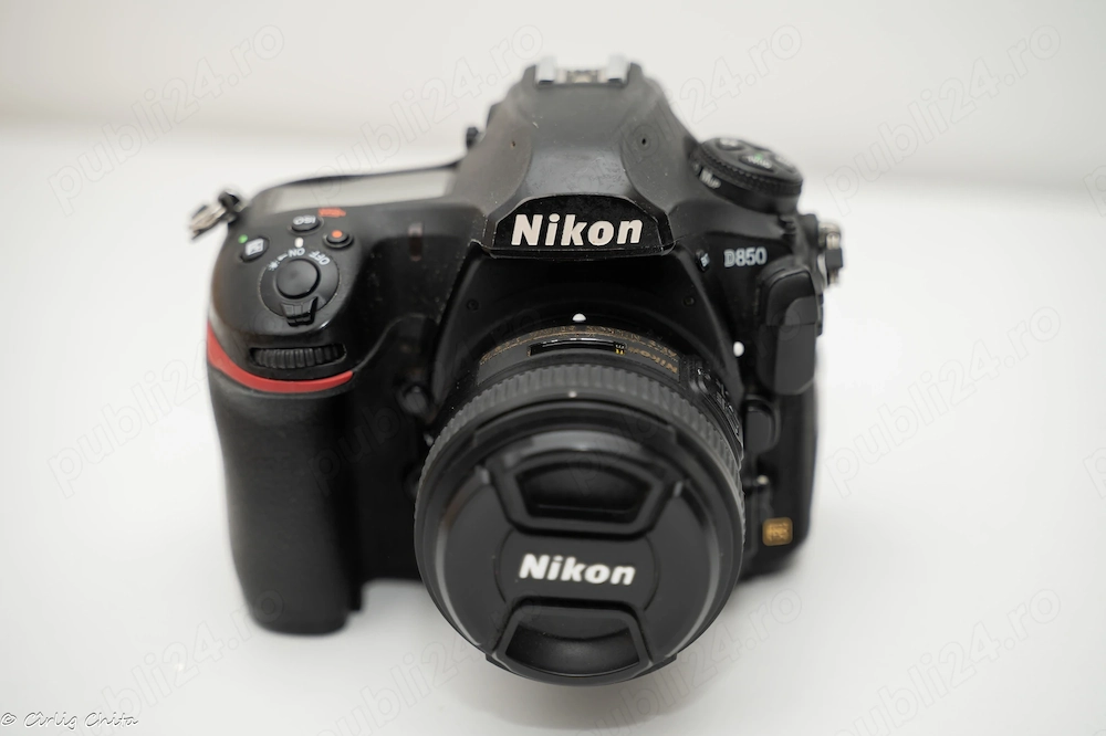 Nikon D850 + obiectiv 50mm 1.8