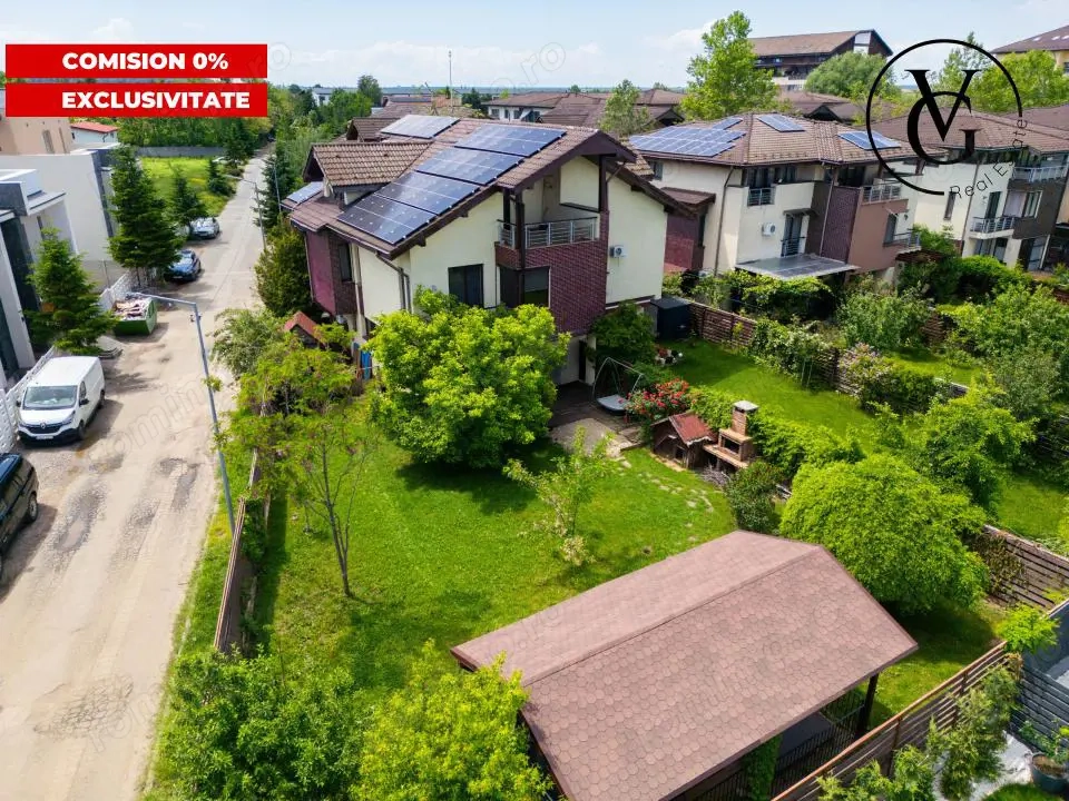 Casa Duplex 5 Camere Corbeanca | Panouri Solare 14kw-Baterie 10kw | Jacuzzi 