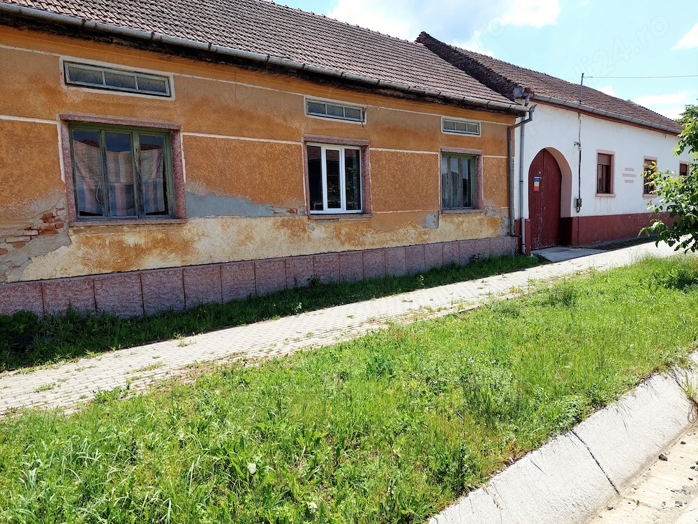 Casa la tara cu mult teren 