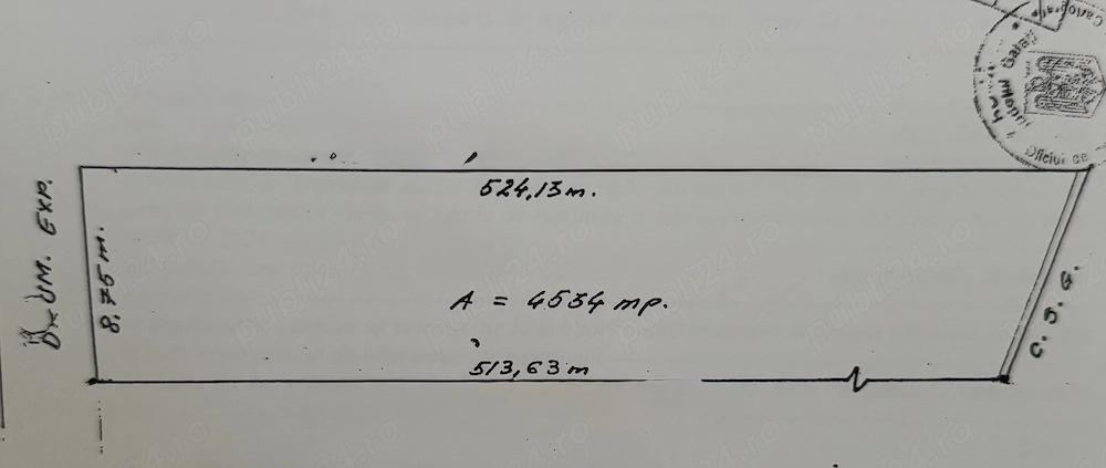 Teren extravilan Galati