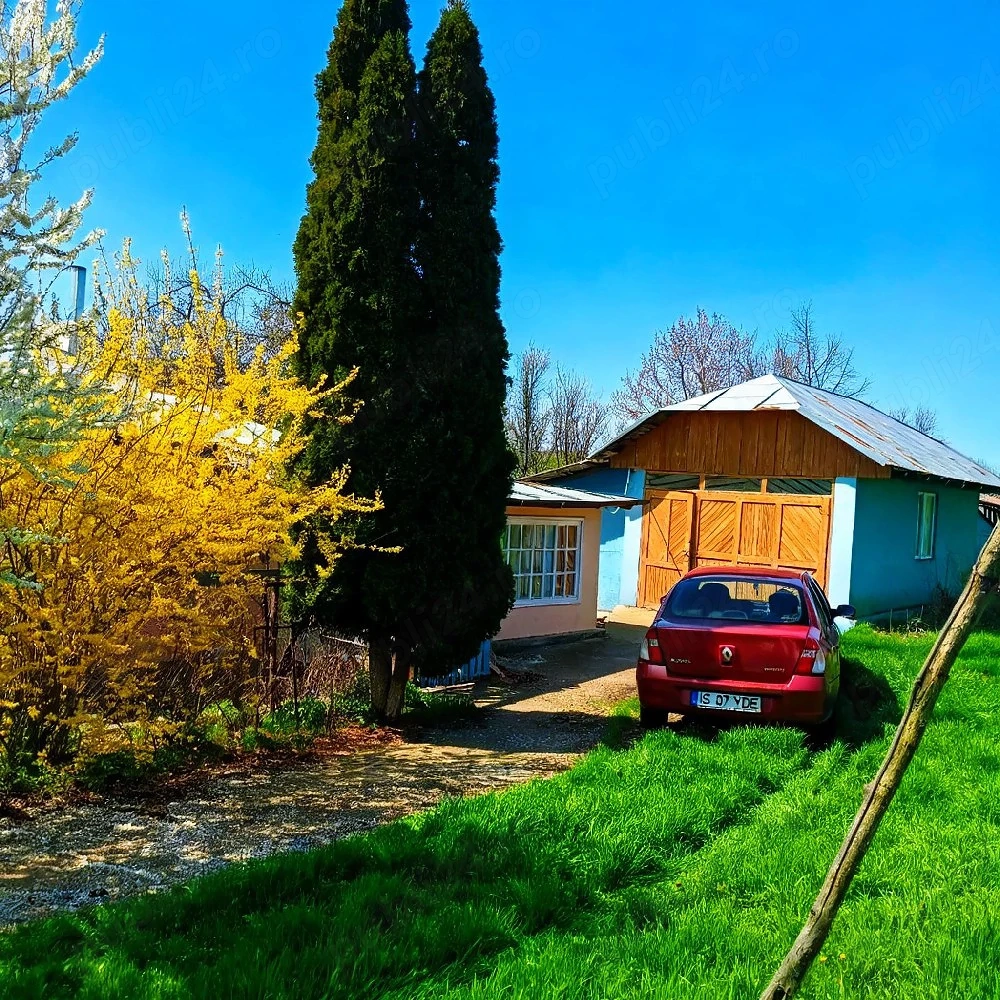Casă, patru camere, locuibilă imediat plus anexe, pregătită activități agricole destindere...