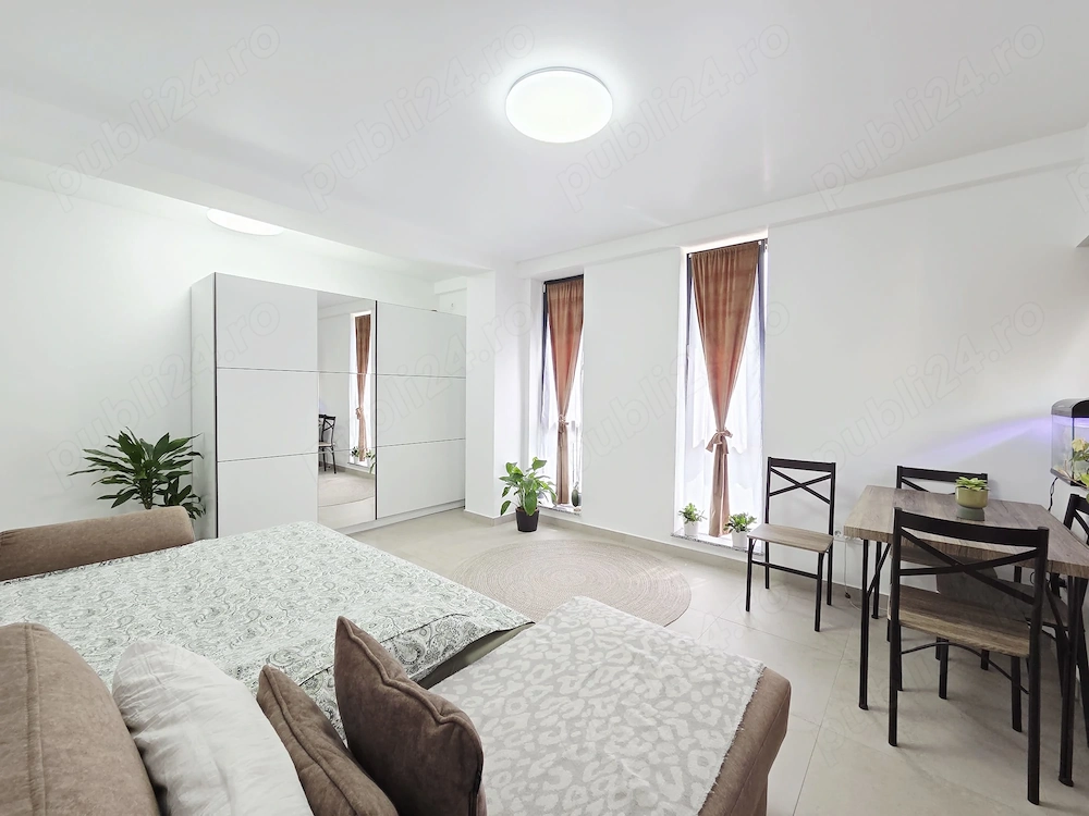 Apartament cu o camera Bloc Nou CT cu incalzire in pardoseala partial mobilat
