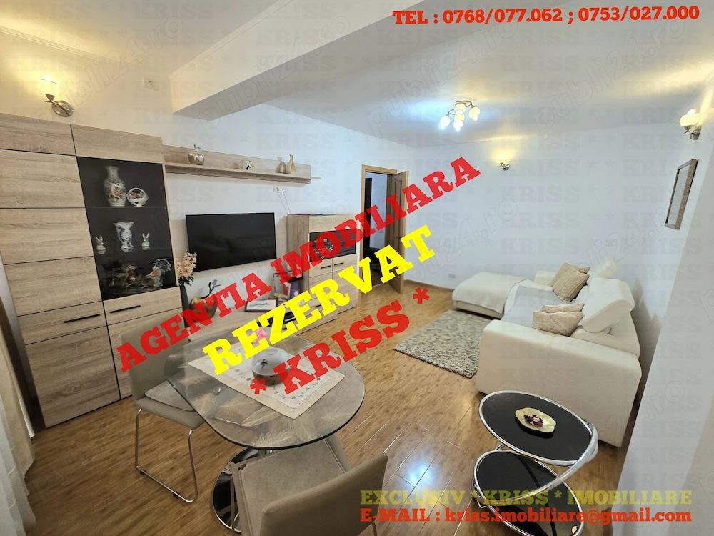 NOU! Apartament 2 Camere CRAIOVEI Bloc 2010 Confort 1 Decomandat 57 Mp Utili Etaj Parter Mob. Utilat