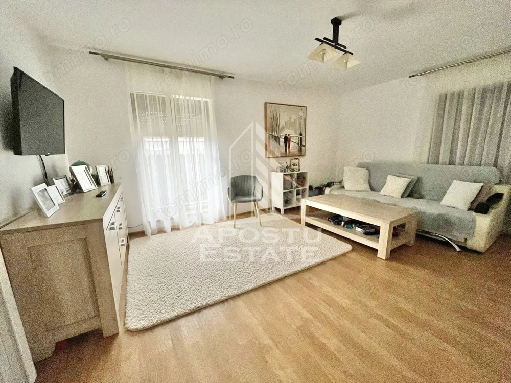 Duplex cu 4 camere si 2 bai complet mobilat si utilat in Giroc.