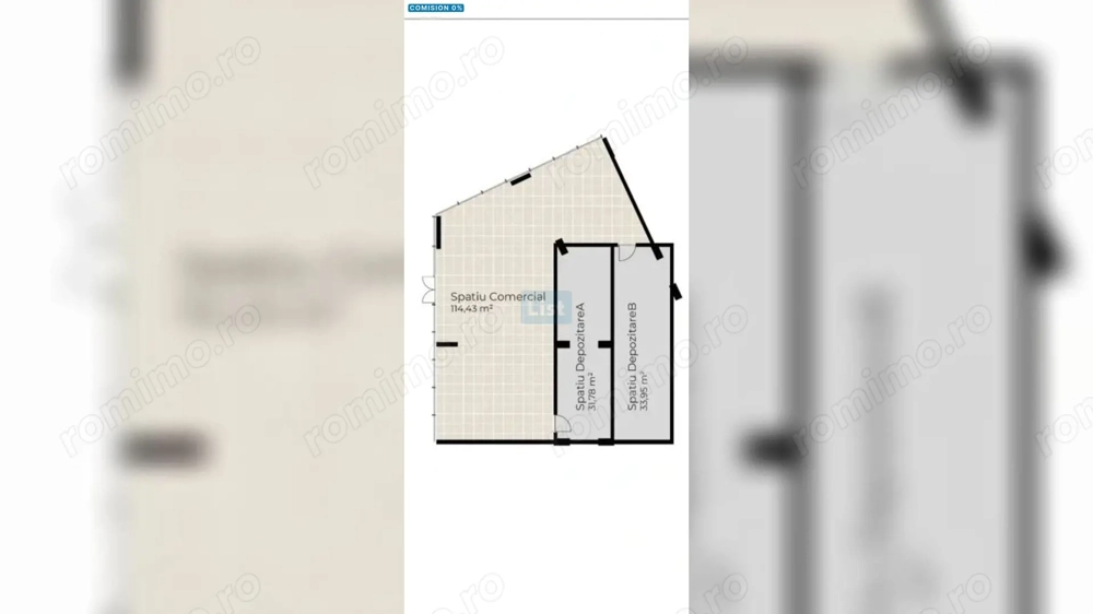 Spațiu Comercial – Zona Sopor┃