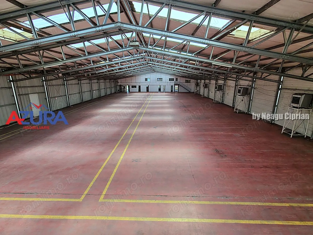 Hala industrială– 1.800 mp + birouri 400 mp | DN73, Maracineni