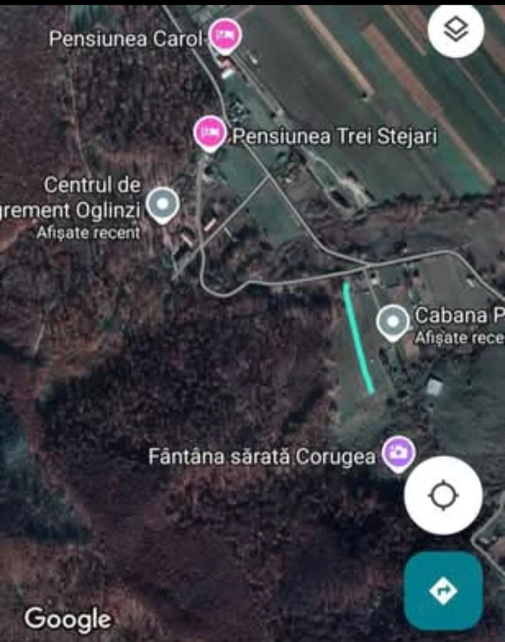 Vând teren intravilan, lângă Cabana Oglinzi!