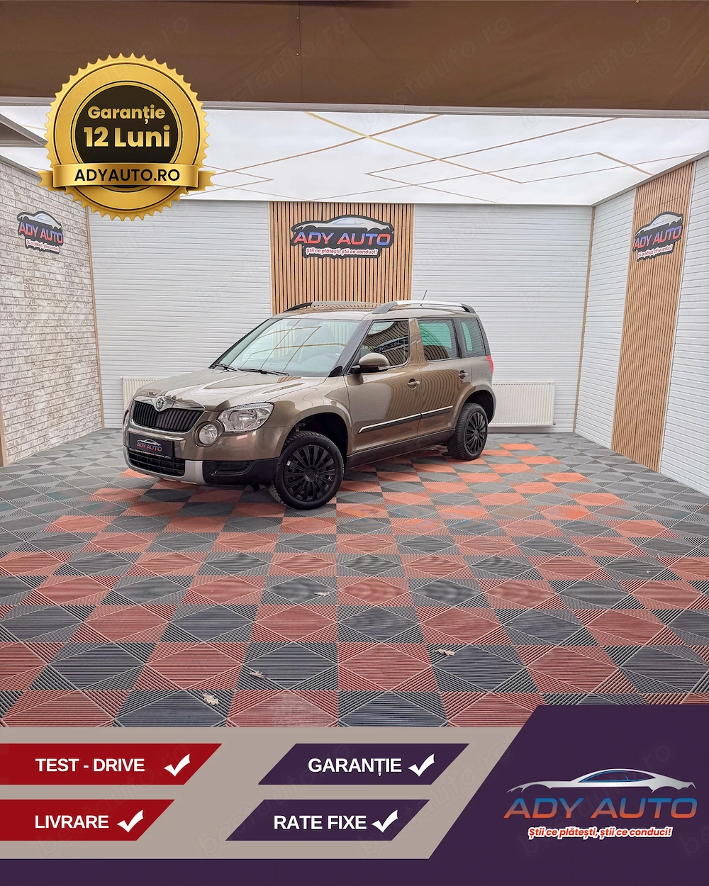  SKODA YETI . 4 4 . 2,0 TDI   Euto 5 . RAR+ITP. Garantie 12 luni . Buy-Back . Test-Drive . 