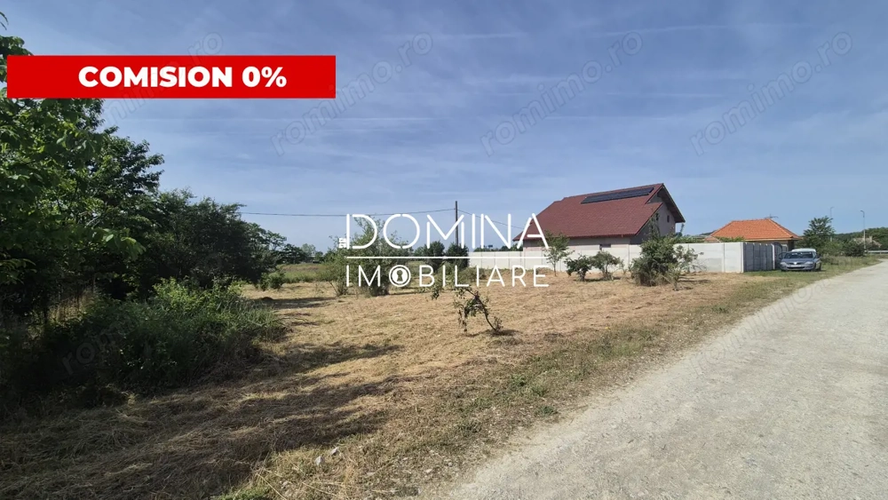 Vânzare teren intravilan 801 mp, deschidere 30 m.l. – Strada Slobozia