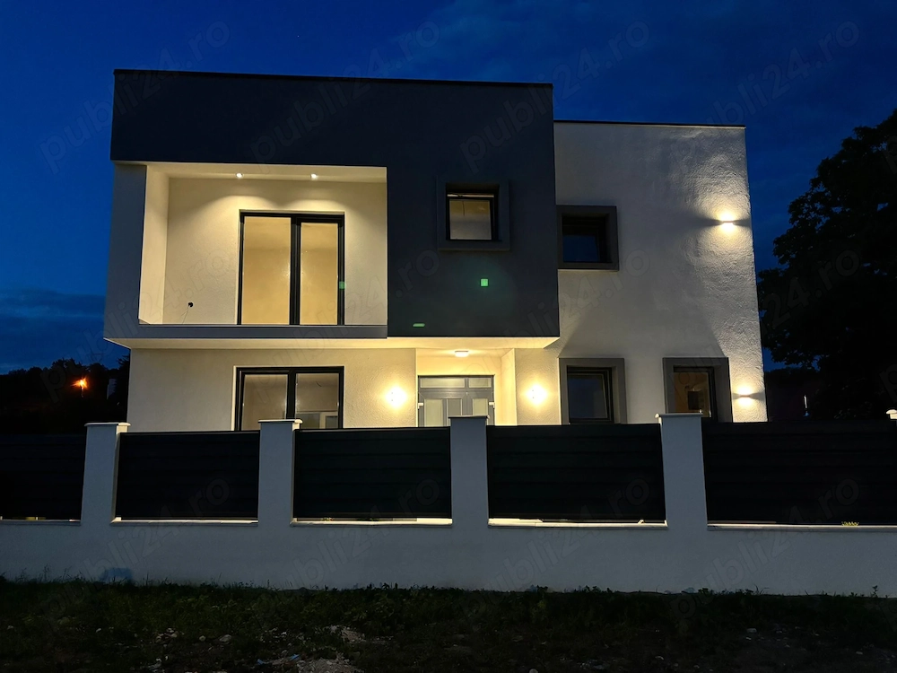 Persoană fizică Vand casa individuala noua,4 camere,3 bai,incalzire in pardoseala 186mp