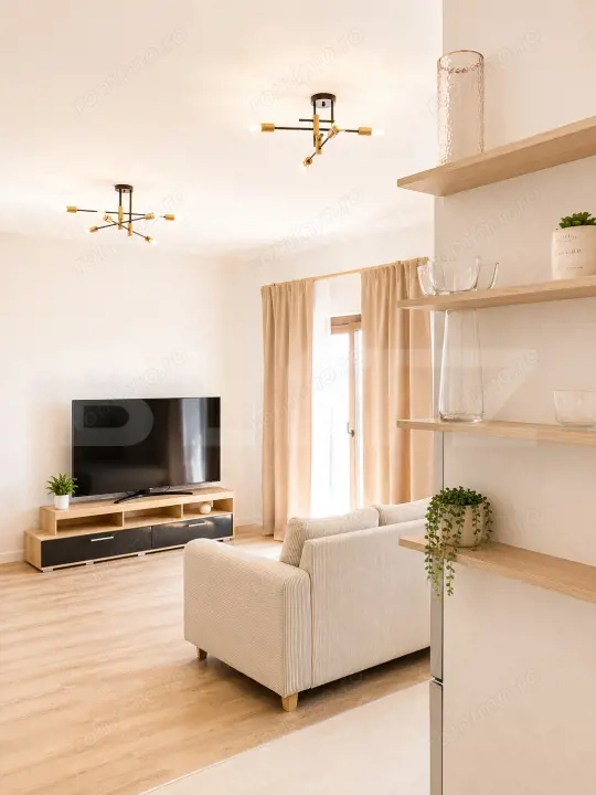 Apartament 2 camere, 46.90 mp, complet utilat și mobilat, zona Braytim- Giroc