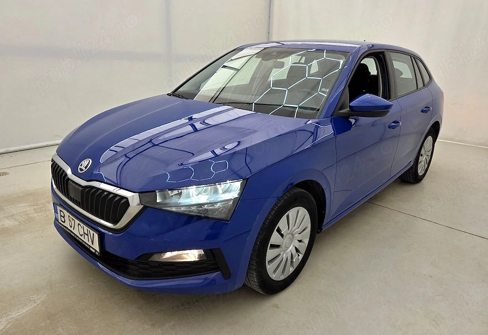   Skoda Scala 1.0 - 110cp. Istoric service. Front assist. Line assist. App-Connect. TVA ded.
