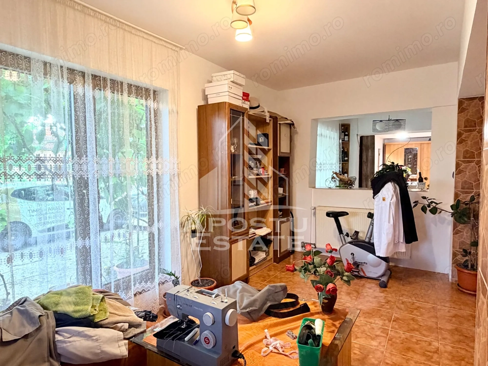 Casa renovata de vanzare pe parter Beregsau Mare