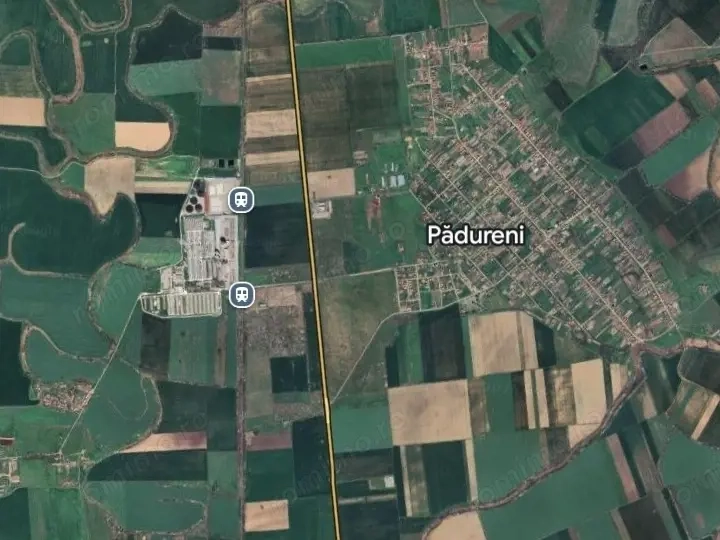 Padureni- Teren Intravilan- 7400mp-2 fronturi-22e/mp