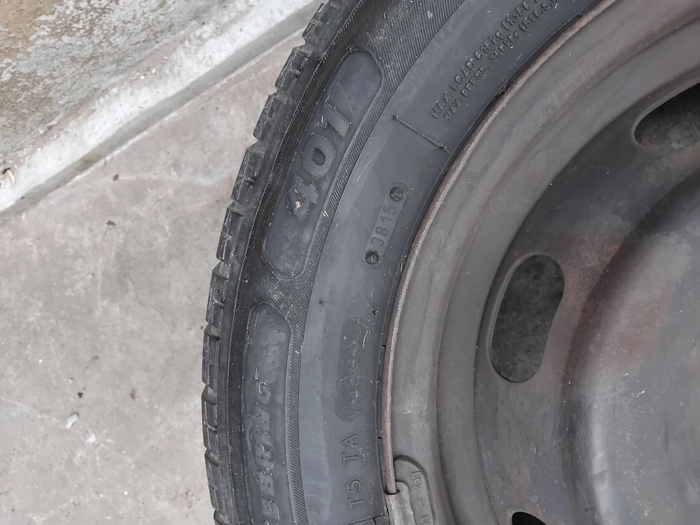 Cauciucuri vara cu jante pentru Peugeot 307