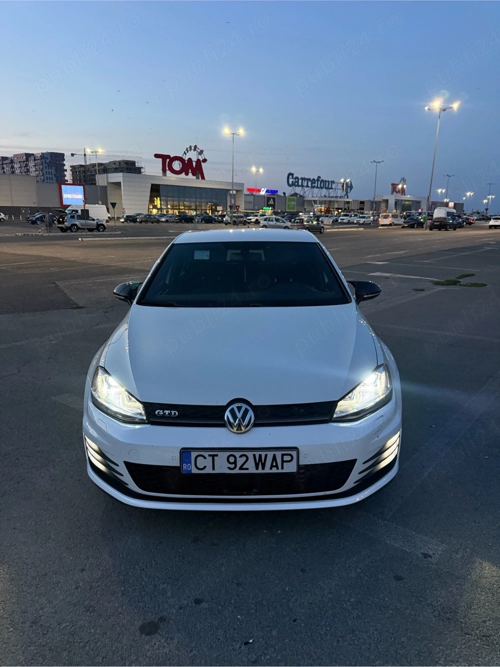 Golf 7 GTD masina personala 