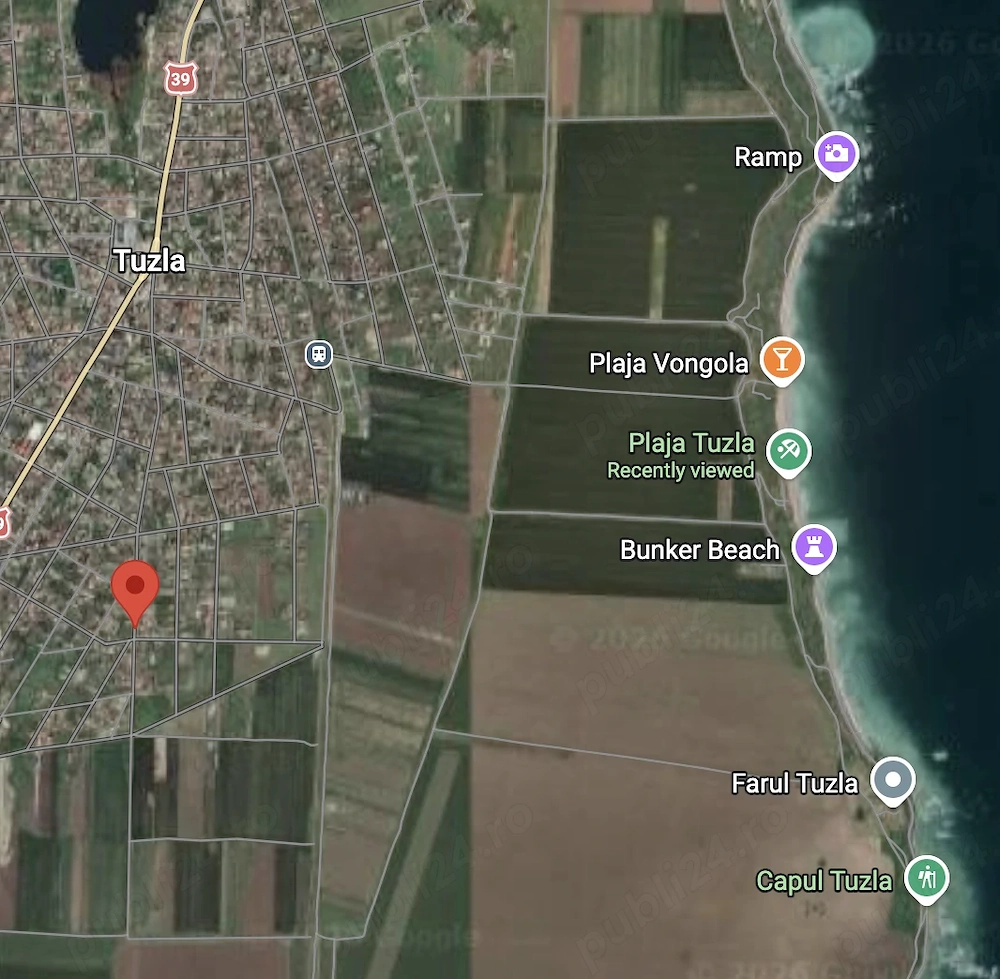 Teren intravilan 1.001 mp, Tuzla   52.900   negociabil