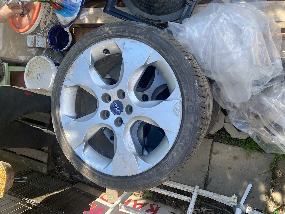 Vând set 4 jante aliaj originale Ford R18