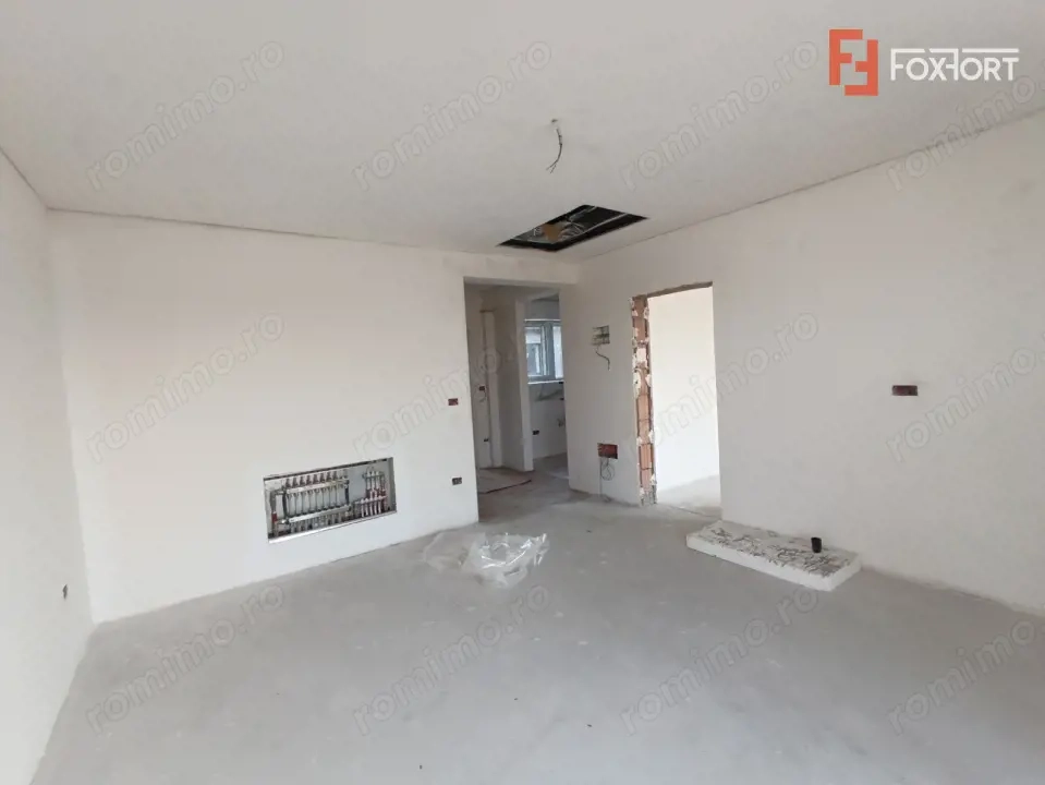 Apartament 2 camere, 57 mp cu gradina in Giroc