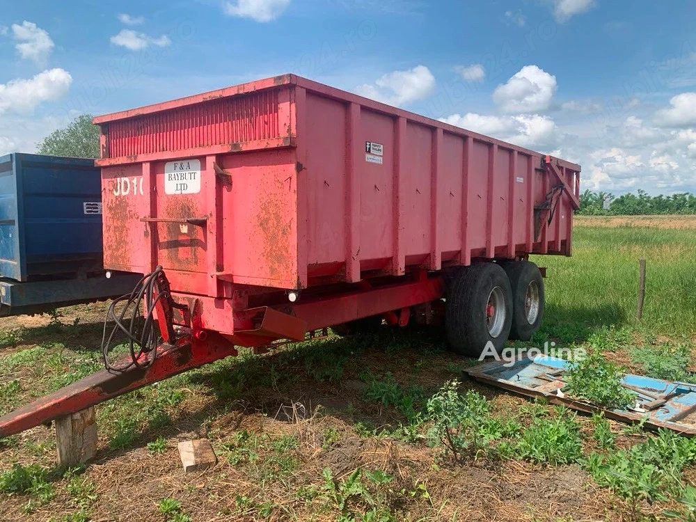 Remorcă agricolă Triffitt Trailers 14 T