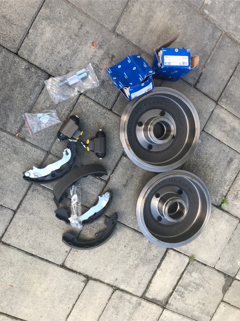set frana punte spate ford fiesta 2003