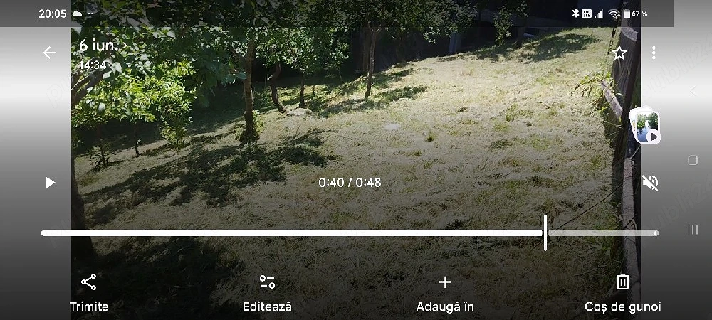 teren de vinzare sau schimb. 