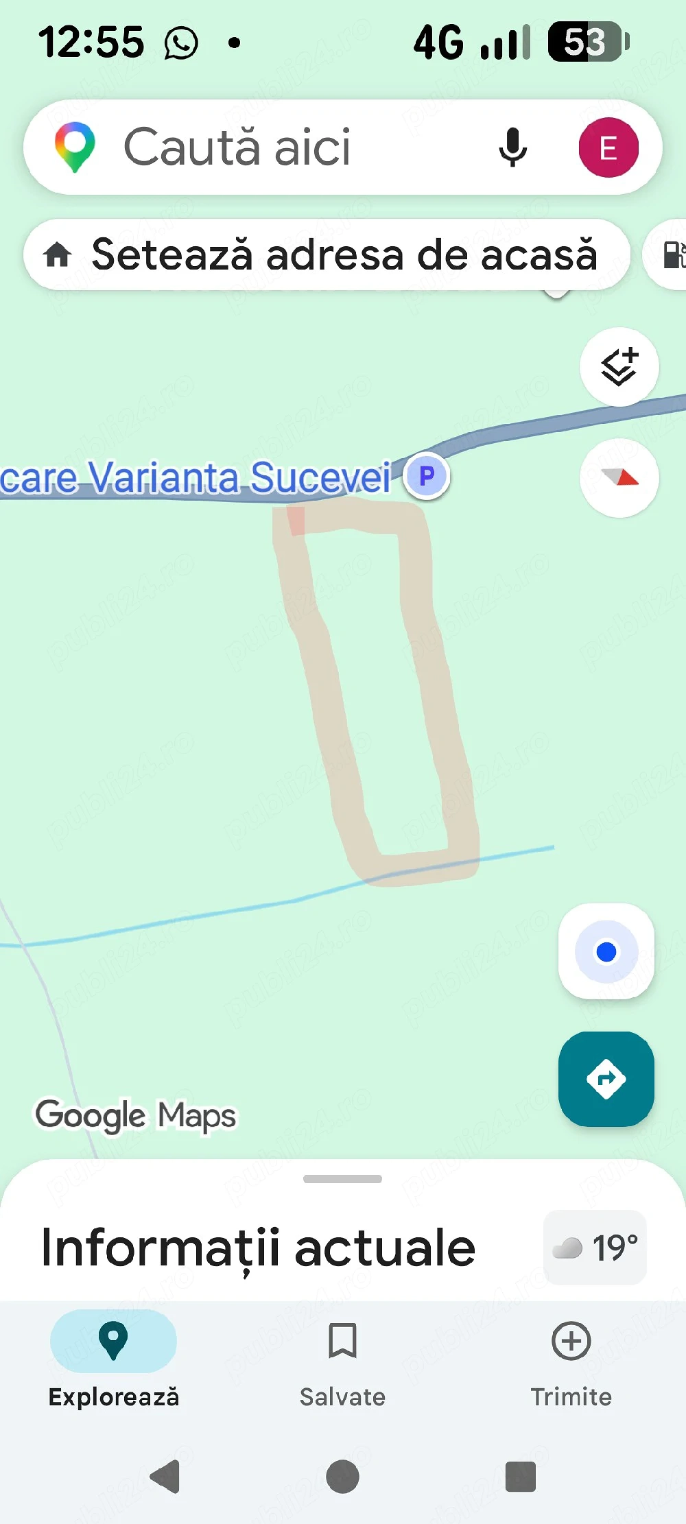 vand teren intravilan