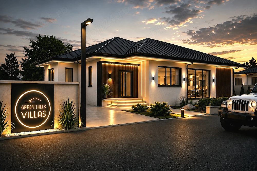 Casa Breaza de vânzare| Autonoma energetic | 2 variante | Fotovoltaic si pompa de caldură