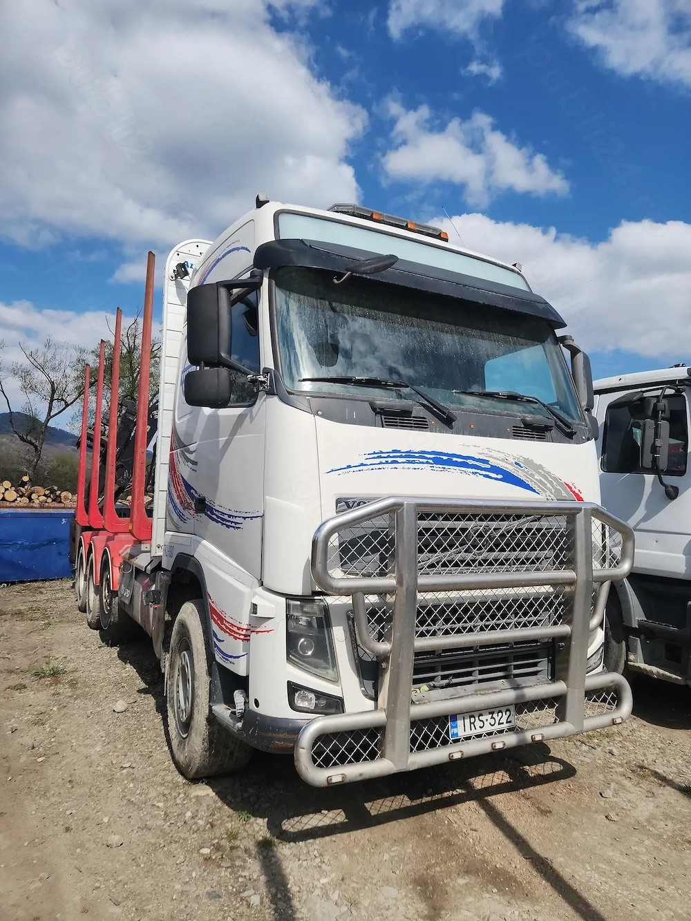 Volvo Fh 13, 540 cp, 8x4 transport forestier lemn