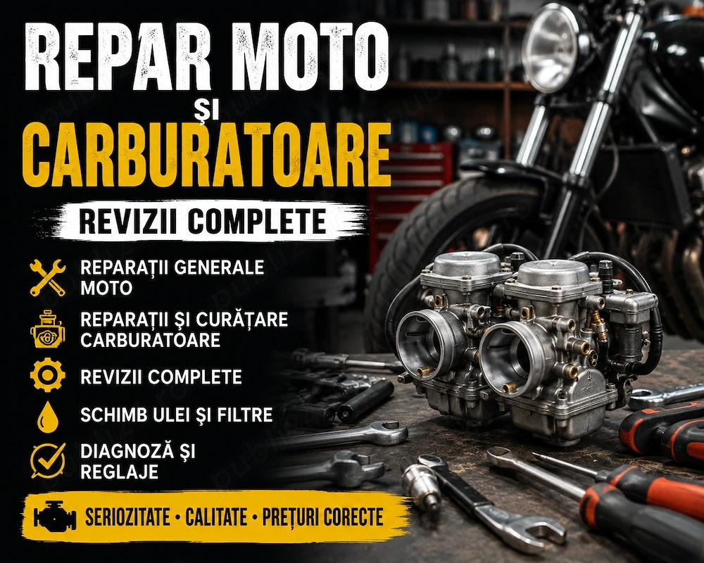 reparații motociclete 