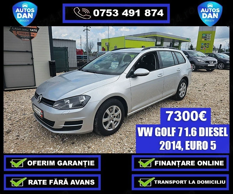 Golf 7 -2014- 1.6 tdi