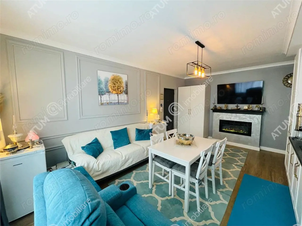 Apartament cochet cu 3 camere, gradina si 3 parcari in zona Selimbar