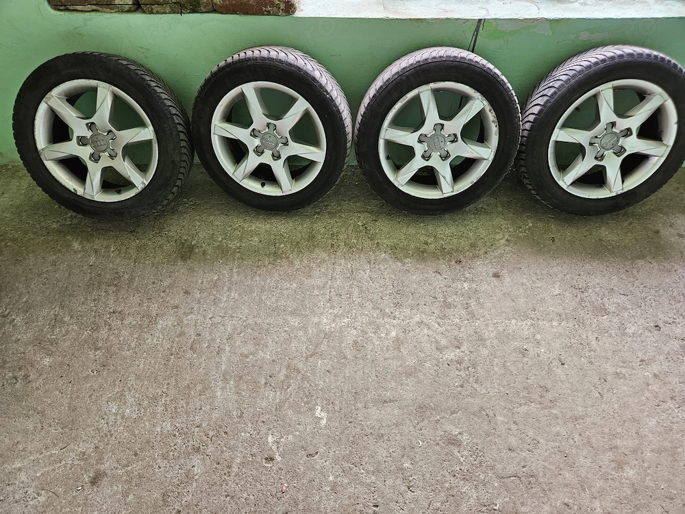 jante cu anvelope Audi R16 model S-Line stare foarte bună etc
