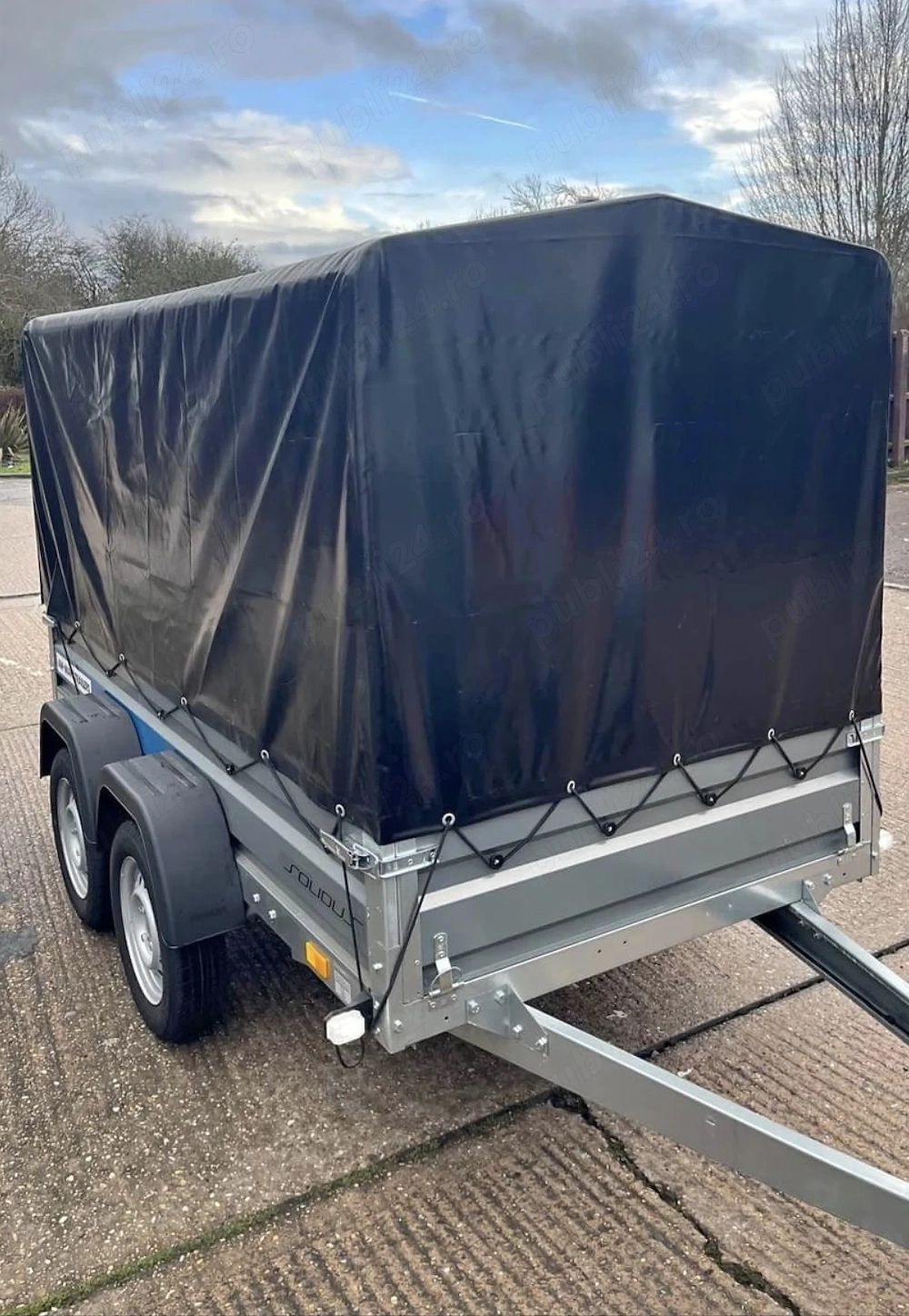 Remorca 750 kg doua axe an 2025