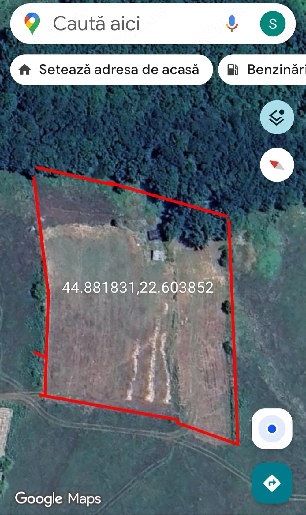Teren 6091 mp pe Via Transilvanica (Mălărișca)   curat, cu construcție în acte