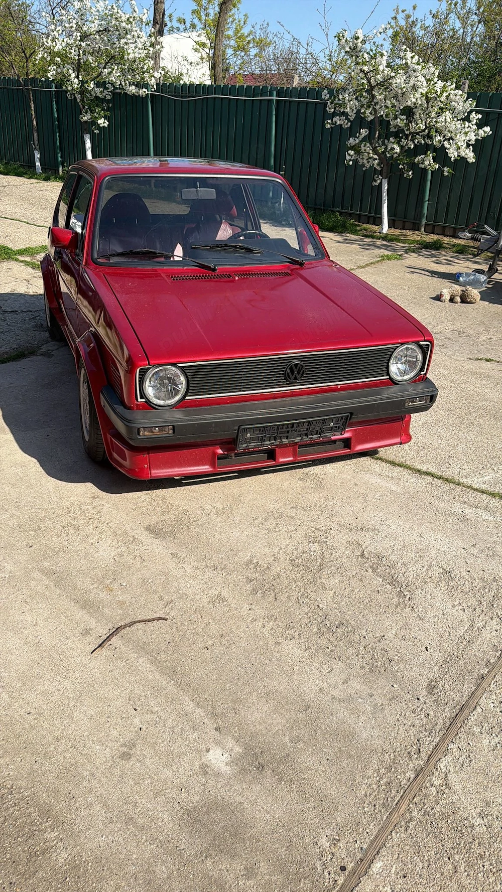 VW Golf 1, an 1980