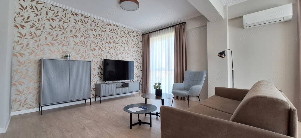 Apartament mobilat si utilat cu 2 locuri de parcare