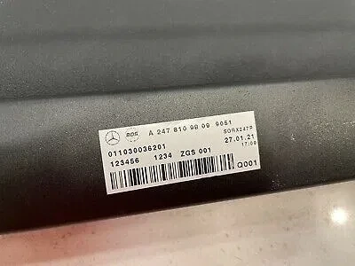 Mercedes Benz GLB GLB rulou portbagaj 234324816367 OE/OEM Part Number