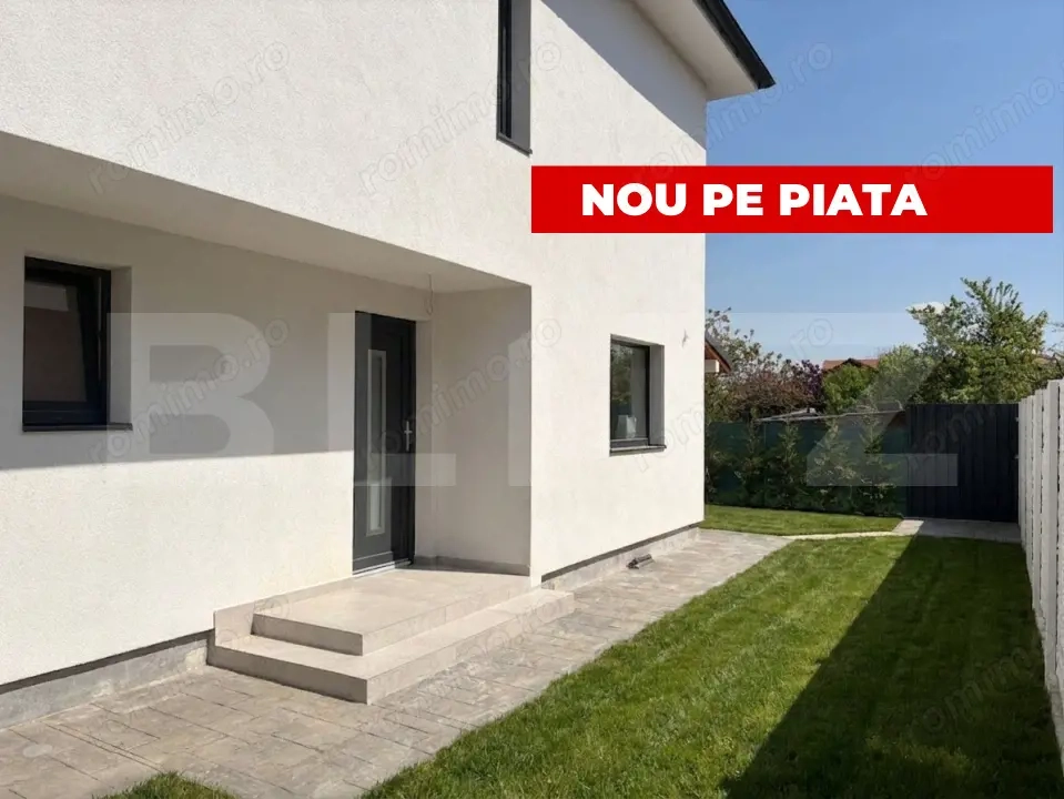 Casă tip duplex 3 camere, 77 mp utili, 180 mp teren, zona Sanandrei