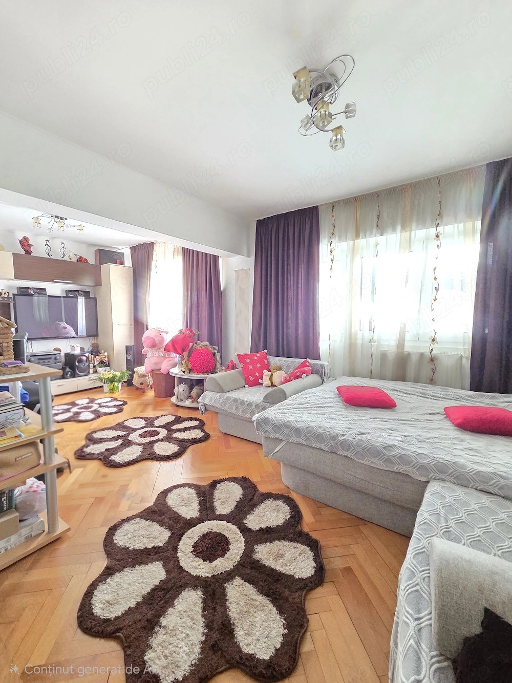 4 camere transformat în 3 camere Spatios Gării