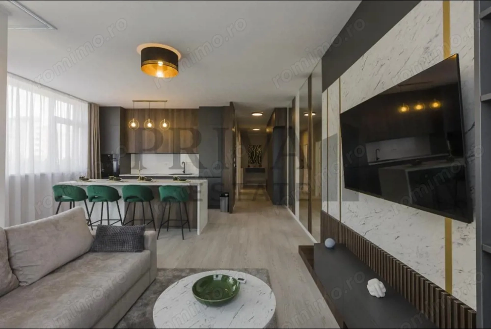 Apartament lux 2 camere, 53 mp, etaj 4, Nord One