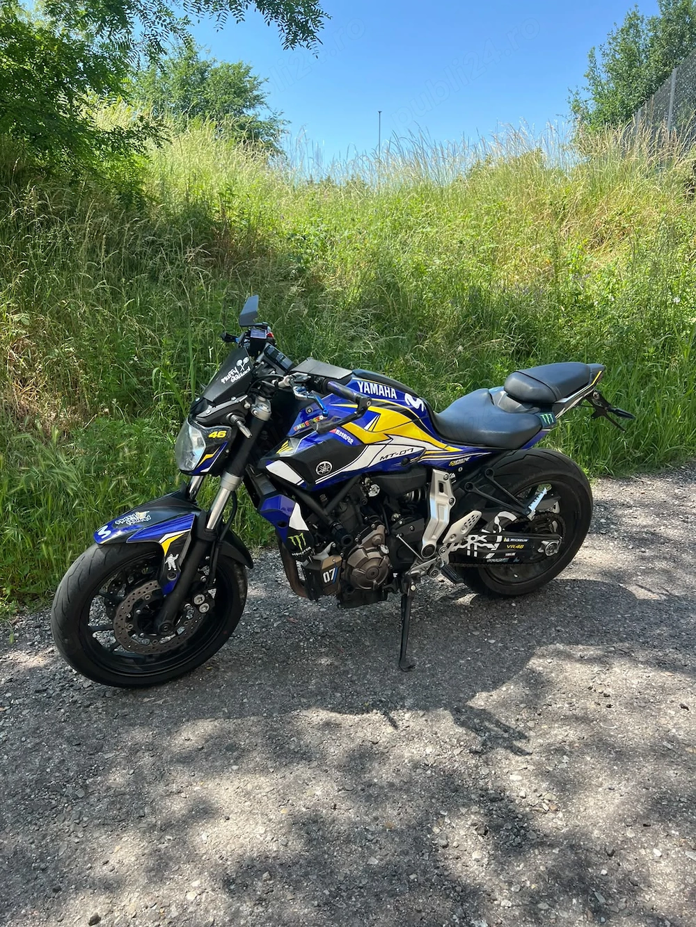 Yamaha MT-07 Valentino Rossi Special Edition A2 (Acte)