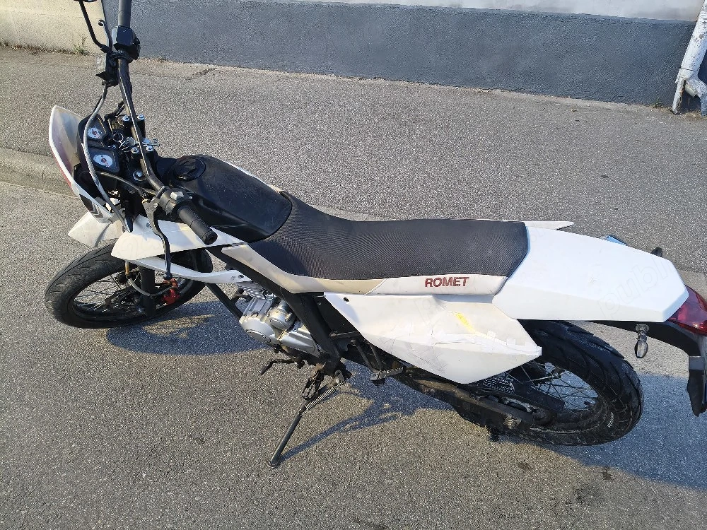 Romet CRS 50cc (Model Enduro Supermoto)   Ideal Soft-Enduro   Proiect