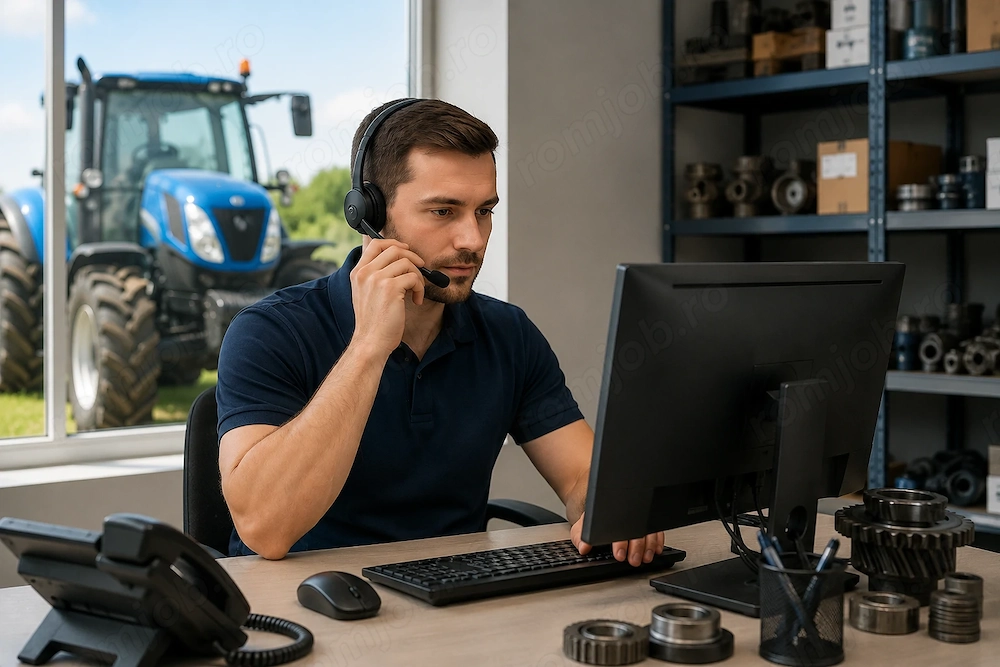Angajam agent identificare piese tractor