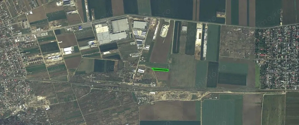 Teren industrial 4.376 mp – Brănești | acces DN3 și A2 |
