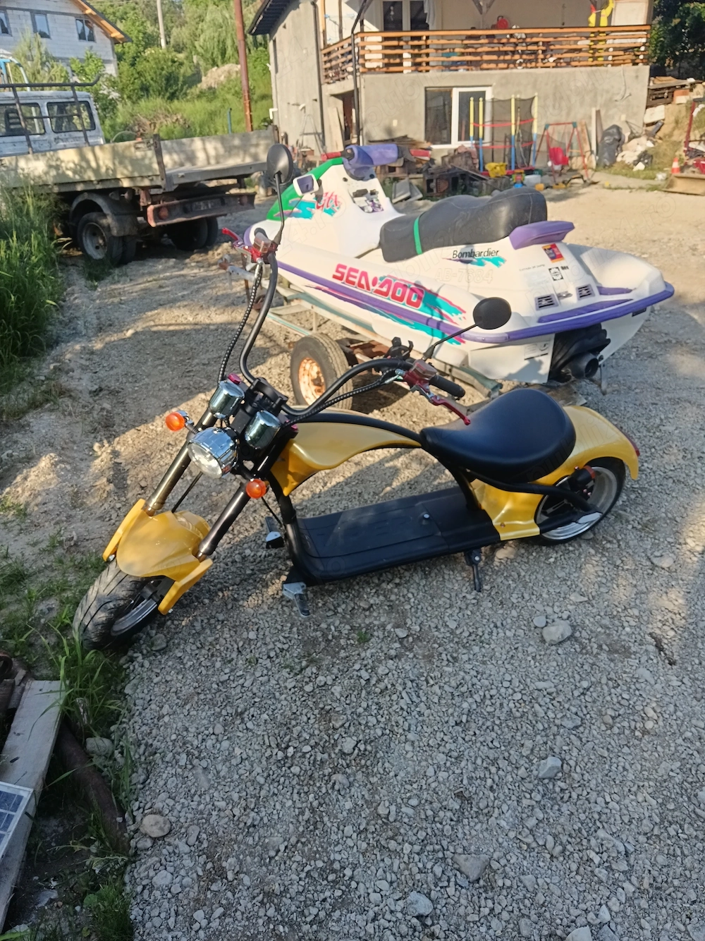 motocicleta electrica si skijet de vanzare